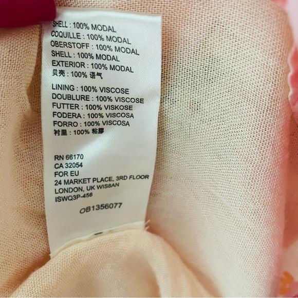 FREE PEOPLE Freddy Tie Waist Mini Dress in Fruit Punch Combo Size XL - Picture 16 of 16